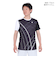 ルコックスポルティフ（lecoqsportif）テニスウェア サンスクリーングラフィックゲームシャツ QTMXJA90 BK 速乾