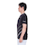 ルコックスポルティフ（lecoqsportif）テニスウェア サンスクリーングラフィックゲームシャツ QTMXJA90 BK 速乾