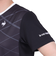 ルコックスポルティフ（lecoqsportif）テニスウェア サンスクリーングラフィックゲームシャツ QTMXJA90 BK 速乾