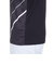 ルコックスポルティフ（lecoqsportif）テニスウェア サンスクリーングラフィックゲームシャツ QTMXJA90 BK 速乾