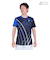 ルコックスポルティフ（lecoqsportif）テニスウェア サンスクリーングラフィックゲームシャツ QTMXJA90 NV 速乾
