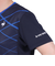 ルコックスポルティフ（lecoqsportif）テニスウェア サンスクリーングラフィックゲームシャツ QTMXJA90 NV 速乾