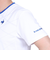 ルコックスポルティフ（lecoqsportif）テニスウェア サンスクリーングラフィックゲームシャツ QTMXJA90 WH 速乾