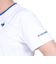 ルコックスポルティフ（lecoqsportif）テニスウェア サンスクリーングラフィックゲームシャツ QTMXJA90 WH 速乾