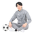 デュアリグ（DUARIG）サッカーウェア 長袖ジップアップ ジャージ 4S0005-SCWR-741CD GRY 速乾