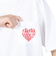 ヤックパック（YAK PAK）ハートロゴ ポケット付き 半袖Tシャツ 4510007-07 WHT