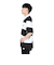 ヤックパック（YAK PAK）ボーダー ラガーシャツ 4510010-01 BLK