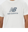 ニューバランス（new balance）大谷選手着用カラー Stacked Logo ショートスリーブTシャツ MT41502WT