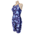 フィットネス水着 レディース 水泳 H-バックオールインワン Flowers Bloom TROPICAL RA RA124-STROPP NVBL