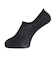 クー（Coo.）スニインソックス BLK 1足組 894CO4GSA0015 25cm 黒