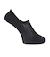 クー（Coo.）スニインソックス BLK 1足組 894CO4GSA0015 25cm 黒