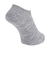 クー（Coo.）ショート麻混ソックス GRY 1足組 895CO4GSA0047