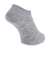 クー（Coo.）ショート麻混ソックス GRY 1足組 895CO4GSA0047