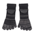クール5本指ソックス 3足組 BLK SK4S0198-WA895-GRYW