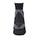 デオアンクルソックス 3足組 BLK SK4S0211-WA895-GRYW