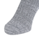 クー（Coo.）ショートソックス 麻混 1足組 25～28cm GRY 894CO4GSA0019