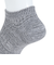 クー（Coo.）ショートソックス 麻混 1足組 25～28cm GRY 894CO4GSA0019
