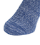 クー（Coo.）ショートソックス 麻混 1足組 25～28cm NVY 894CO4GSA0020