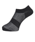 クー（Coo.）接触冷感 HM スニイン スニーカーインソックス 3足組 BLK3 894NN3OK0042