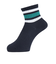クー（Coo.）アンクルラインソックス 1足組 NVY 24S895CO4GSA0055