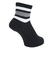 クー（Coo.）アンクルラインソックス 1足組 BLK 895CO4GSA0056 22cm
