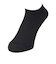 クー（Coo.）消臭ショート丈ソックス 3足組 GRYCGYBLK 895NN3OK0068