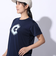 ドライプラス プリントメッシュ Tシャツ CT4S0055-TR864-GRCD NVY