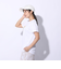 ドライプラス プリントメッシュ Tシャツ CT4S0055-TR864-GRCD WHT