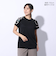 ドライプラス プリントメッシュ Tシャツ CT4S0056-TR864-GRCD BLK