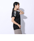 ドライプラス プリントメッシュ Tシャツ CT4S0056-TR864-GRCD BLK