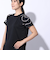 ドライプラス プリントメッシュ Tシャツ CT4S0056-TR864-GRCD BLK