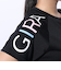 ドライプラス プリントメッシュ Tシャツ CT4S0056-TR864-GRCD BLK