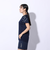 ドライプラス プリントメッシュ Tシャツ CT4S0056-TR864-GRCD NVY