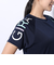 ドライプラス プリントメッシュ Tシャツ CT4S0056-TR864-GRCD NVY