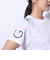 ドライプラス プリントメッシュ Tシャツ CT4S0056-TR864-GRCD WHT