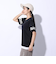 ドライプラス プリントメッシュ Tシャツ CT4S0057-TR864-GRCD BLK