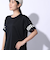 ドライプラス プリントメッシュ Tシャツ CT4S0057-TR864-GRCD BLK