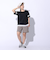 ドライプラス プリントメッシュ Tシャツ CT4S0057-TR864-GRCD BLK