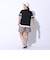 ドライプラス プリントメッシュ Tシャツ CT4S0057-TR864-GRCD BLK