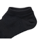 クー（Coo.）接触冷感 HM ショートソックス 3足組 BLK 895NN3OK0032