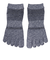 クー（Coo.）接触冷感 5本指ソックス 3足組 GRYNVYBLK 895NN3OK0034