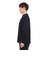 PYARN クルーネックスウェット SW4S0012-TR860-GRHD BLK