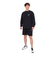 PYARN クルーネックスウェット SW4S0012-TR860-GRHD BLK