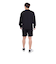 PYARN スウェット ハーフパンツ SW4S0015-TR860-GRHD BLK