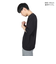 裾リブミニ裏毛 半袖Ｔシャツ BU2345806 19 BLACK
