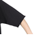 裾リブミニ裏毛 半袖Ｔシャツ BU2345806 19 BLACK