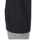 裾リブミニ裏毛 半袖Ｔシャツ BU2345806 19 BLACK