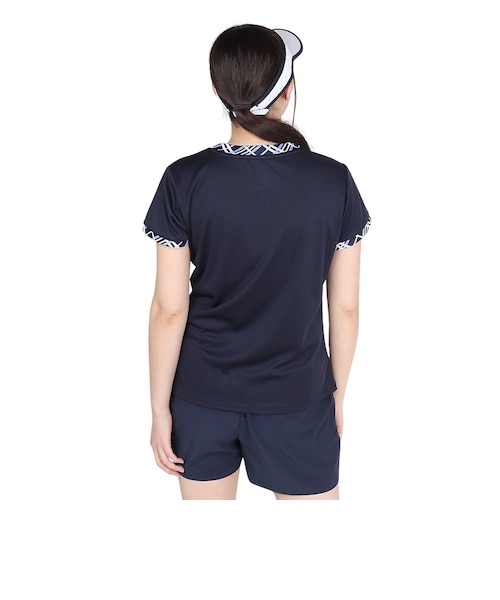 プリンス（PRINCE）テニスウェア ゲームシャツ WS4071 127 NVY