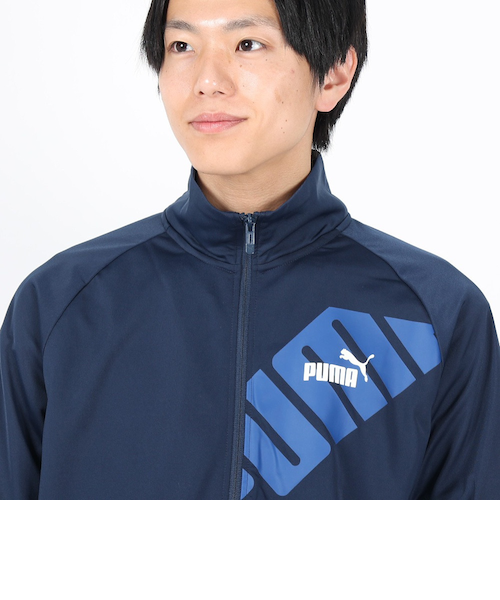 プーマ（PUMA）ジャージ 上下セット ネイビー パワー ポリ