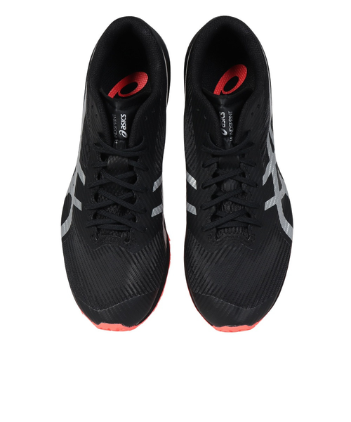 アシックス ウインドスプリント3 黒 27cm アシックス（ASICS）陸上トレーニングシューズ ウインド